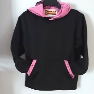 Gamehide pullover Jacket Black with  Hoodie